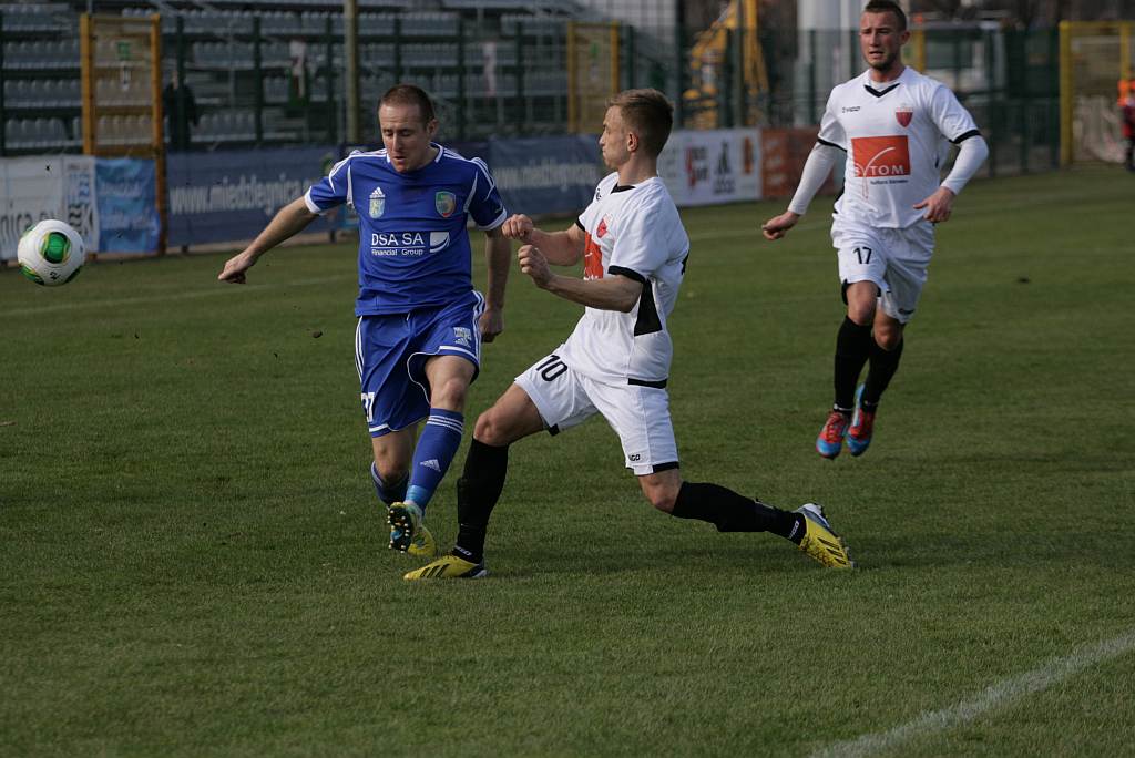 Miedź Legnica - Polonia Bytom 1:0