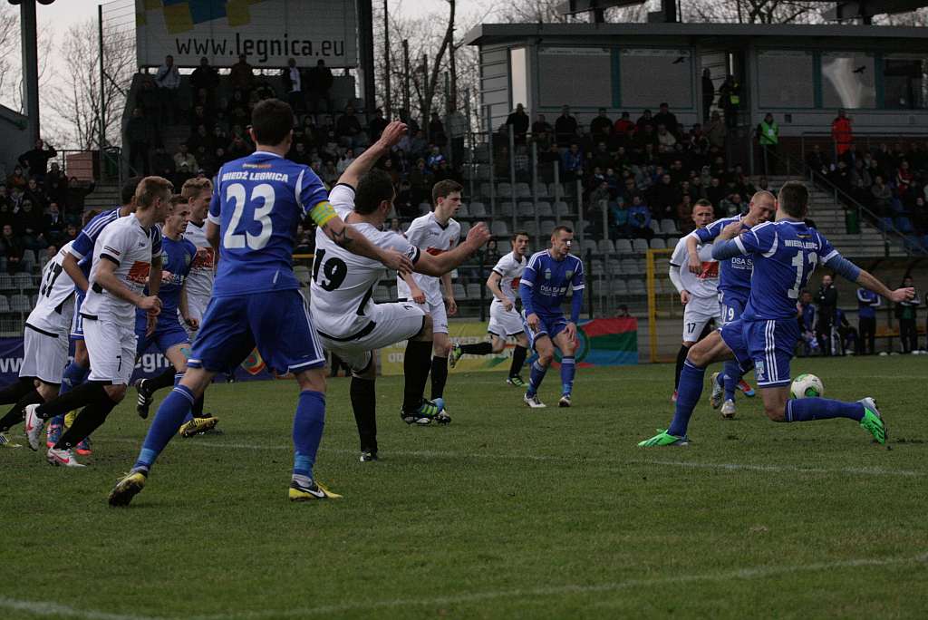 Miedź Legnica - Polonia Bytom 1:0