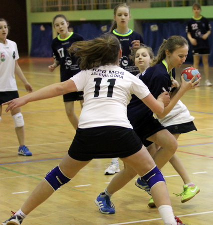 KPR Jelenia Góra - UKS Dziewiątka Legnica 13:17