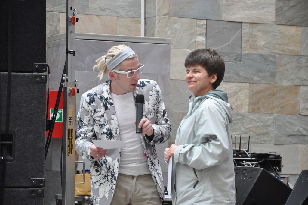 Grzegorz Halama w Galerii Piastów