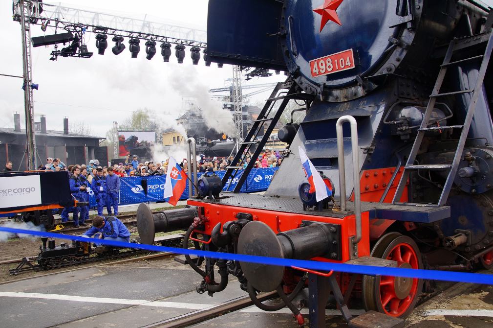 Maszyny pod parą przyjechały do Wolsztyna