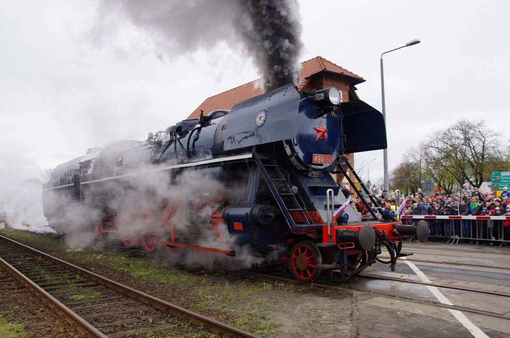 Maszyny pod parą przyjechały do Wolsztyna