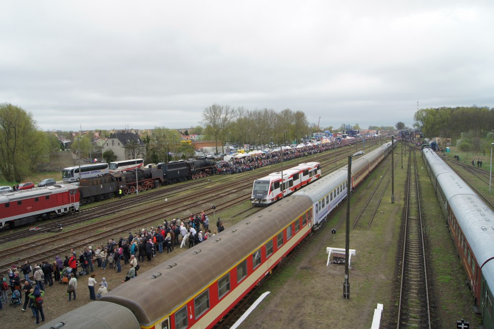 Maszyny pod parą przyjechały do Wolsztyna