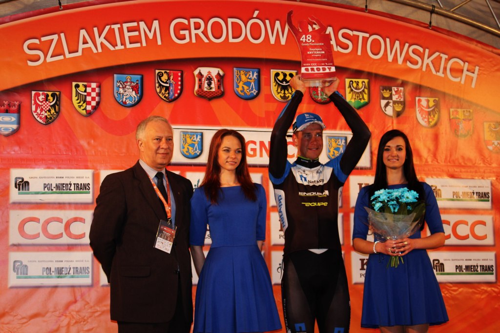 Najlepsi kolarze legnickiego kryterium Grodów