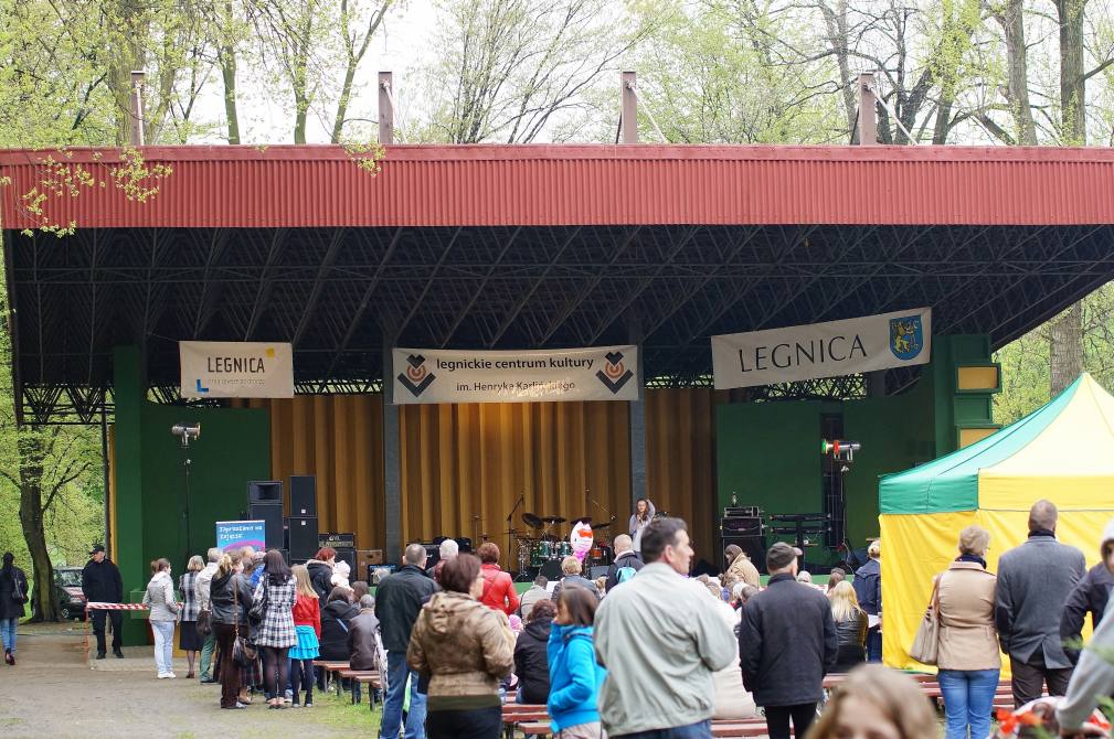 Majówka rozpoczęta w legnickim parku