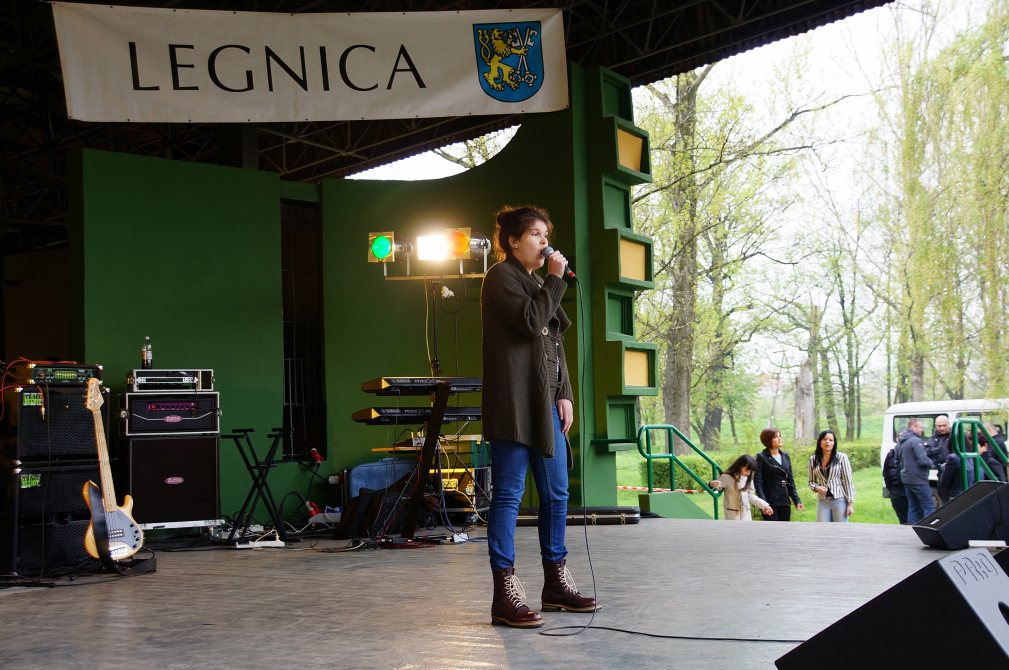 Majówka rozpoczęta w legnickim parku