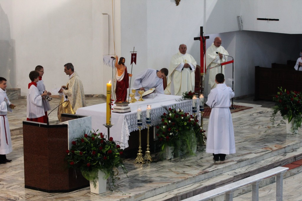 Uroczystość odpustowa na osiedlu Kopernika