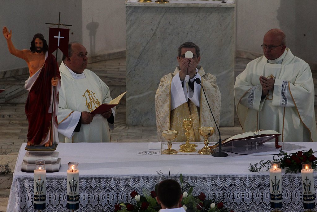 Uroczystość odpustowa na osiedlu Kopernika
