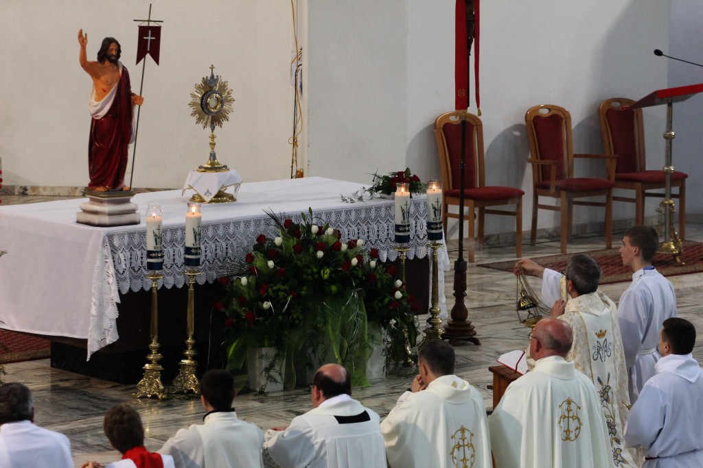 Uroczystość odpustowa na osiedlu Kopernika