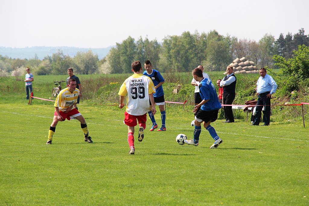Klasa A: Błękitni Kościelec - Wilki Różana 8:0