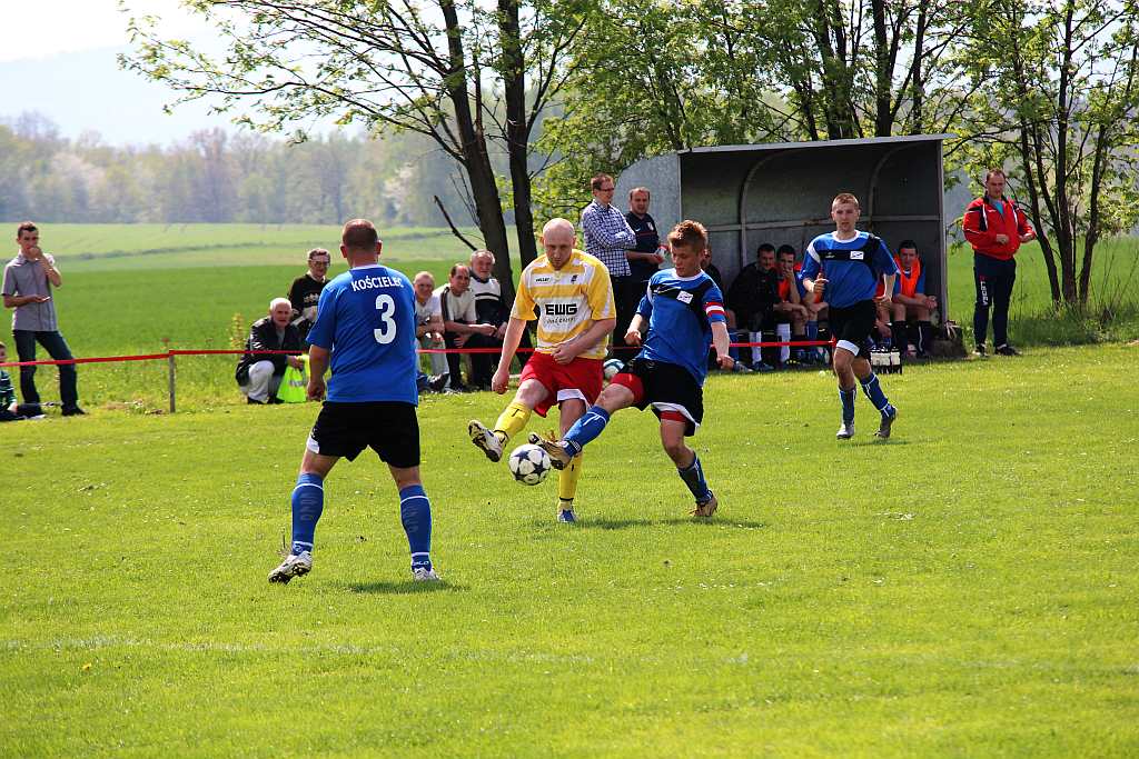 Klasa A: Błękitni Kościelec - Wilki Różana 8:0