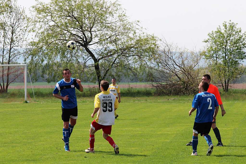 Klasa A: Błękitni Kościelec - Wilki Różana 8:0
