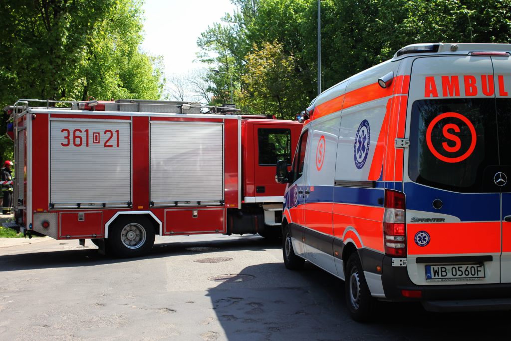 Kolizja na skrzyżowaniu ulic Wojska Polskiego i Rataja