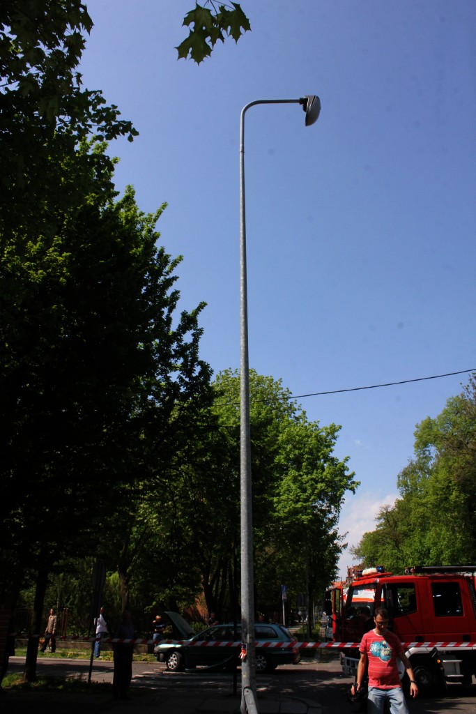 Kolizja na skrzyżowaniu ulic Wojska Polskiego i Rataja