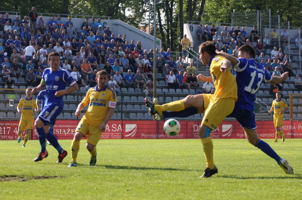 Miedź Legnica - Arka Gdynia 1:1