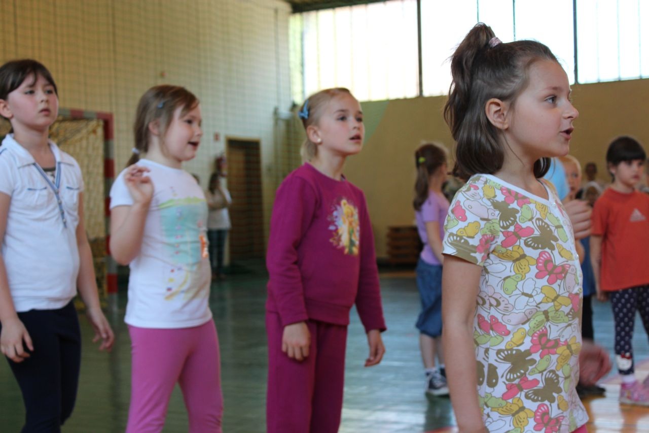 Studenci przygotowali dla przedszkolaków Dzień Europy