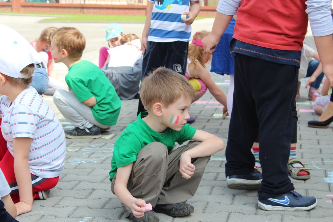 Studenci przygotowali dla przedszkolaków Dzień Europy