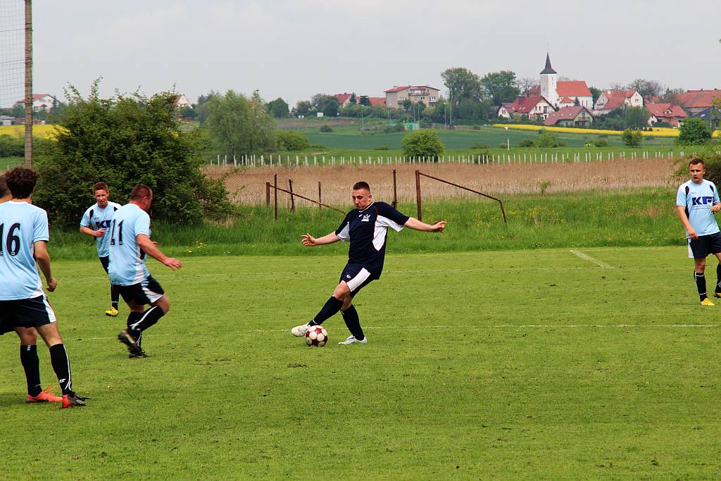Klasa B: Błękitni  - Korona  7:0