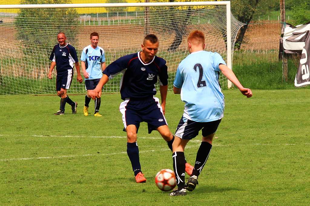 Klasa B: Błękitni  - Korona  7:0