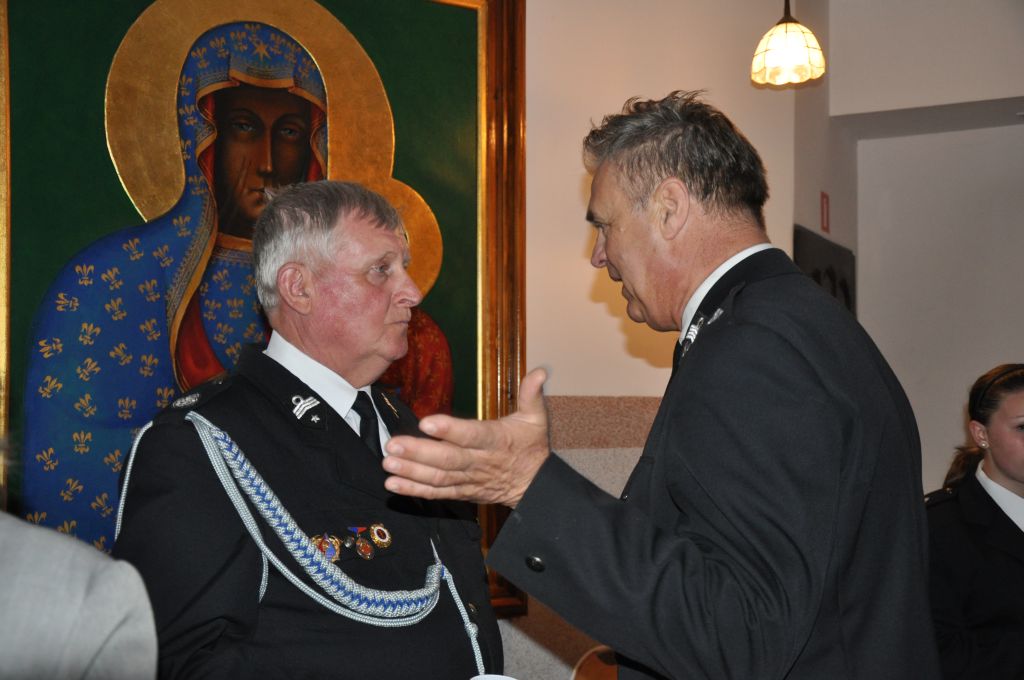 Msza i spotkanie strażaków emerytów
