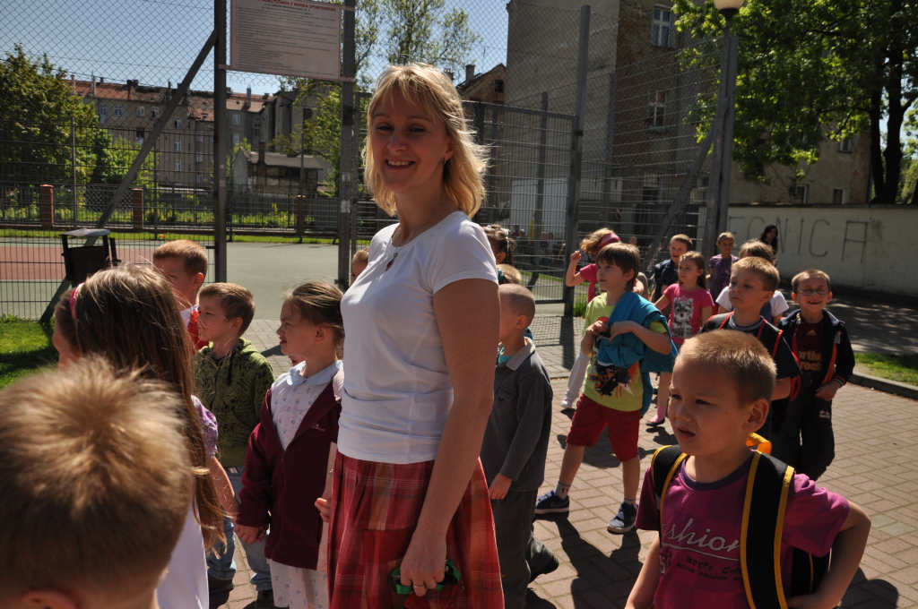 Uczniowie SP nr 1 smakowali Kubusia arbuzowego