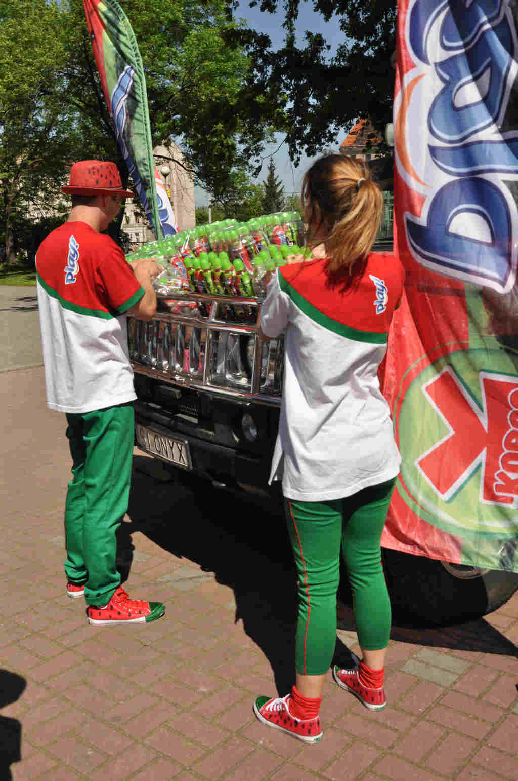 Uczniowie SP nr 1 smakowali Kubusia arbuzowego