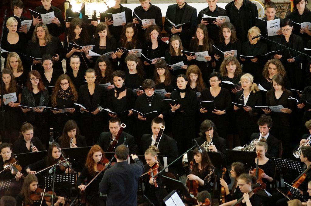 Koncert oratoryjny w wykonaniu uczniów ZSM
