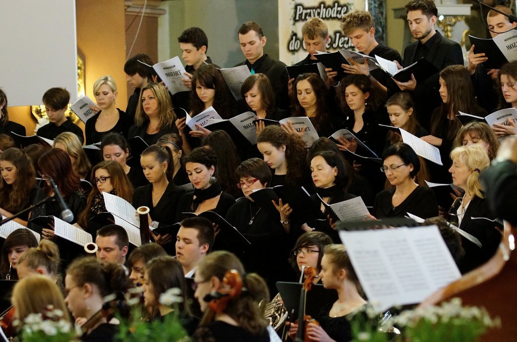 Koncert oratoryjny w wykonaniu uczniów ZSM