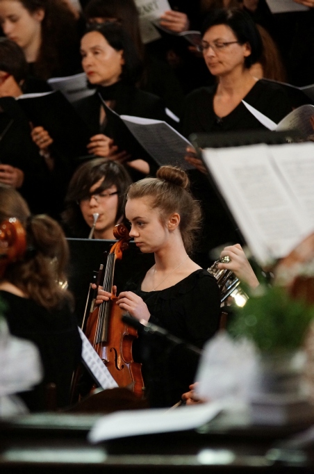 Koncert oratoryjny w wykonaniu uczniów ZSM