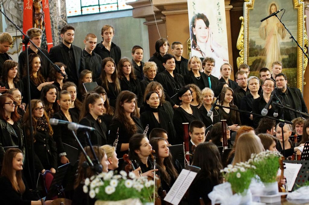 Koncert oratoryjny w wykonaniu uczniów ZSM