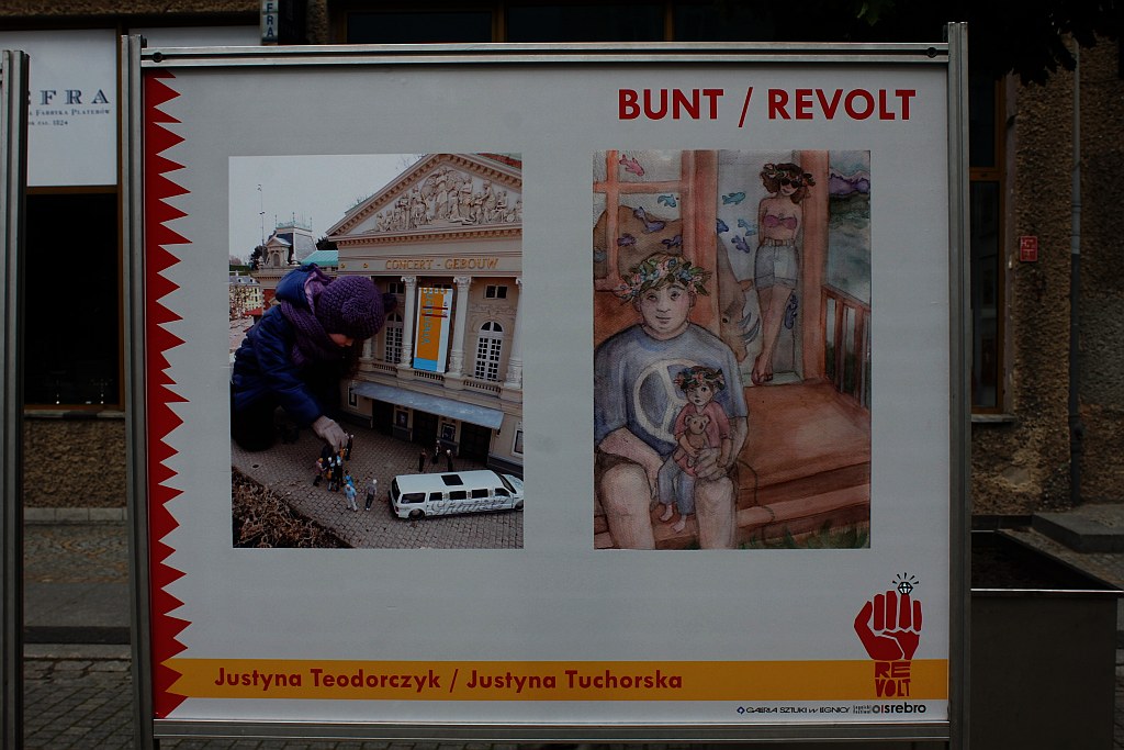 Bunt na zdjęciach fotoreporterów