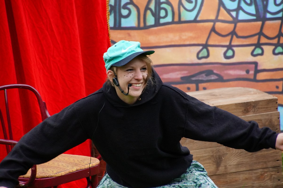 Teatr AVATAR w parku zagrał dla dzieci