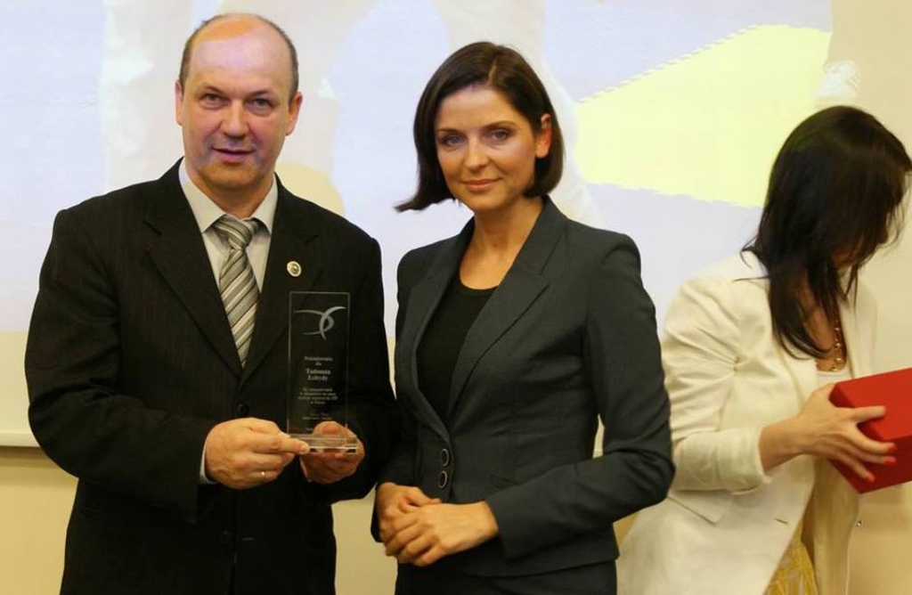 Legniccy taekwondocy z wizytą u minister Muchy