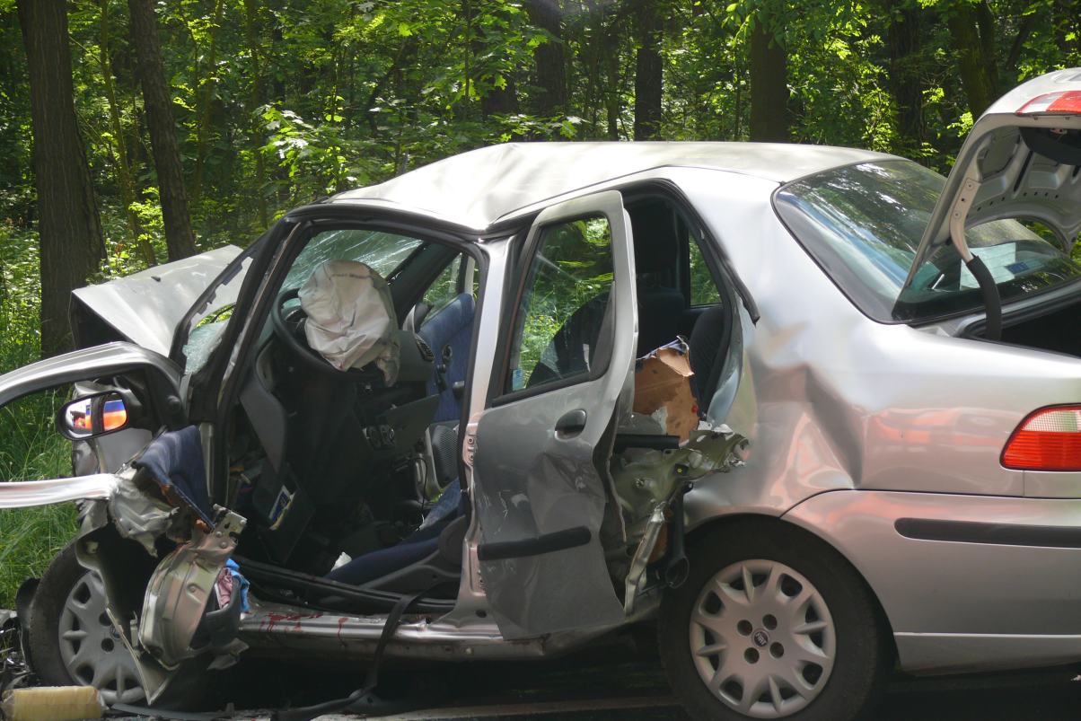 Tragedia na drodze Prochowice - Lubin