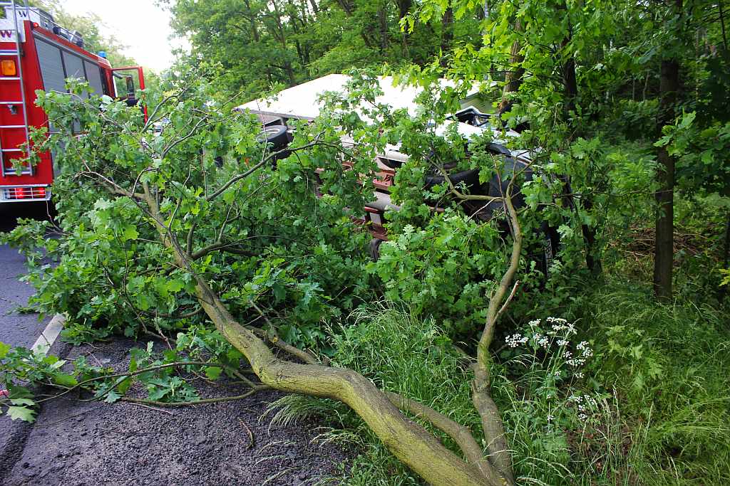 Tragedia na drodze Prochowice - Lubin
