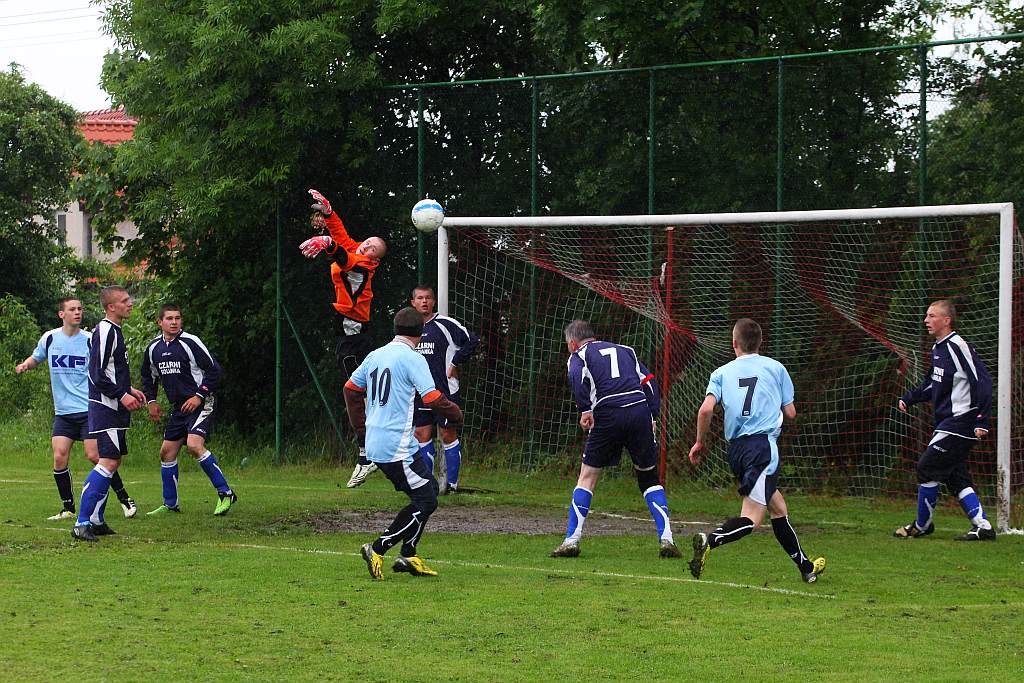 Klasa B: Czarni - Błękitni 1:3