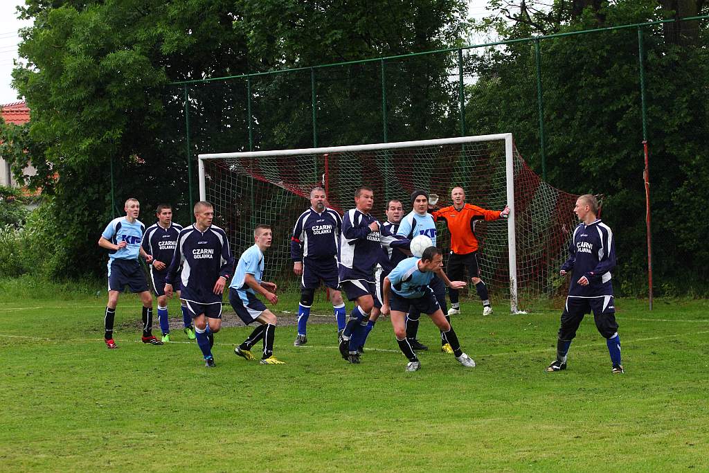 Klasa B: Czarni - Błękitni 1:3