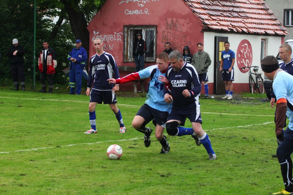 Klasa B: Czarni - Błękitni 1:3