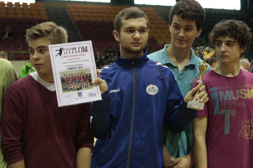 Lion Cup 2013 - VIII Turniej Piłki Ręcznej - zakończenie