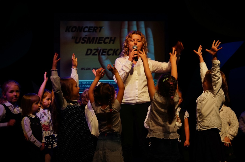 Uśmiech dziecka w MCK
