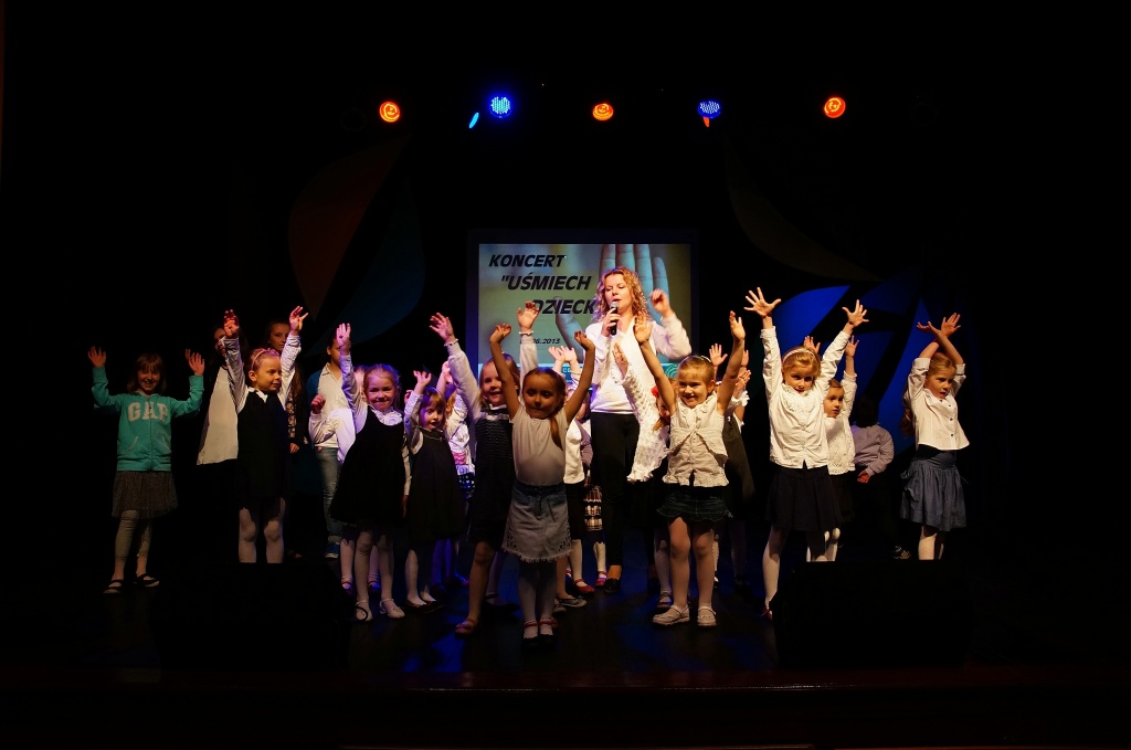 Uśmiech dziecka w MCK