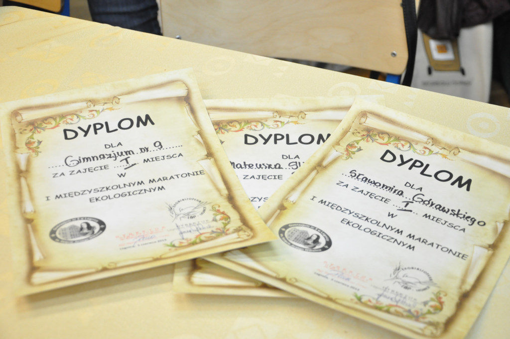 I Międzygimnazjalny Maraton Ekologiczny