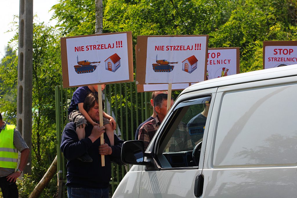 Stop strzelnicy w Dobrzejowie