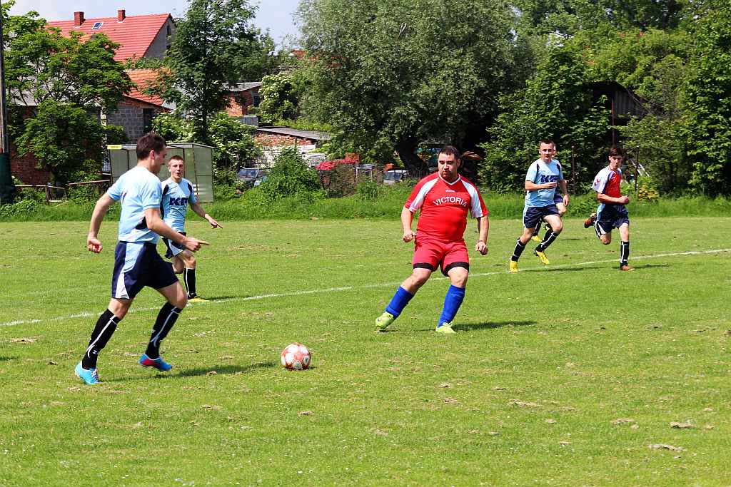 Klasa B: Błękitni - Victoria 14:0