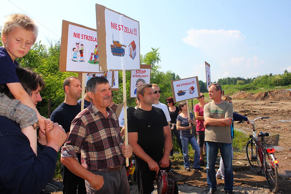 Stop strzelnicy w Dobrzejowie