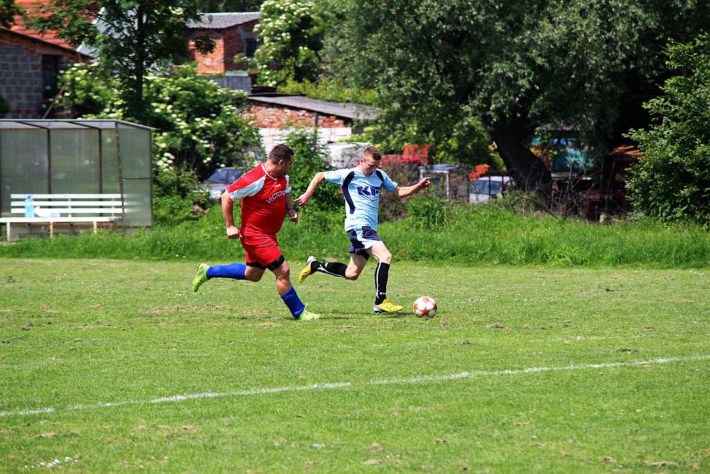 Klasa B: Błękitni - Victoria 14:0