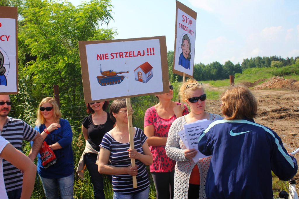 Stop strzelnicy w Dobrzejowie