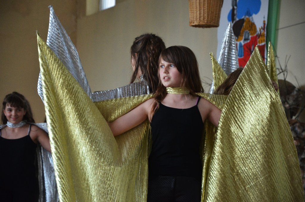 Pokaz tańca w SP nr 19