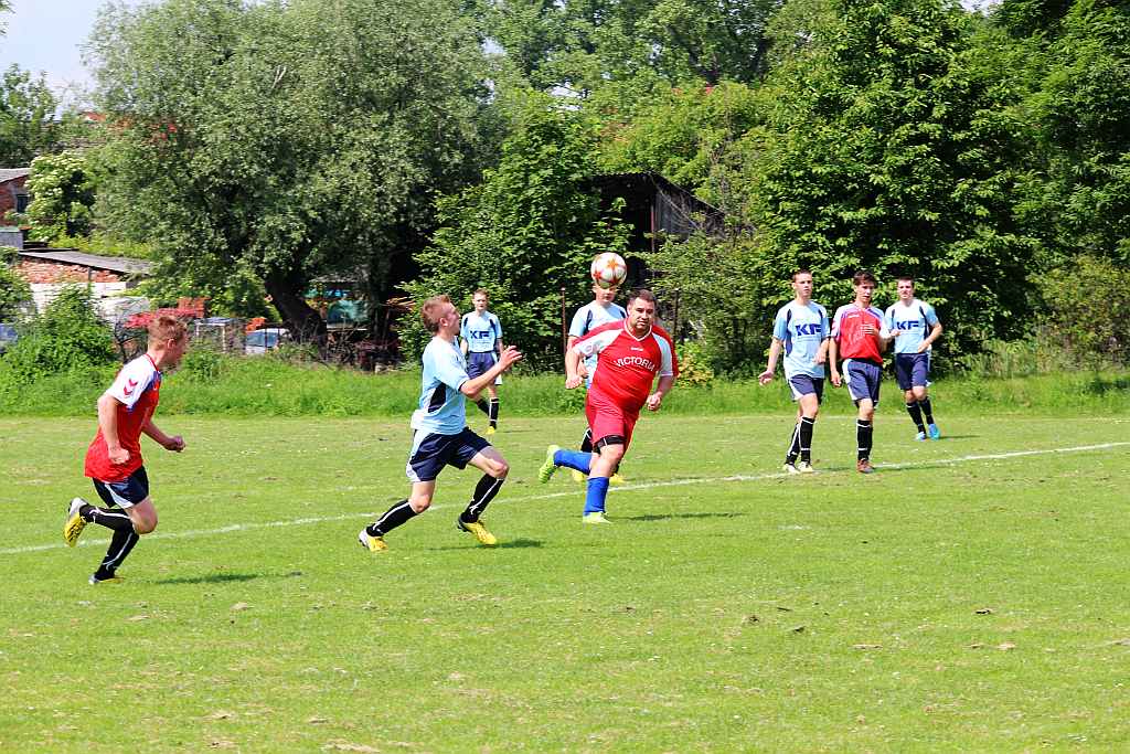 Klasa B: Błękitni - Victoria 14:0