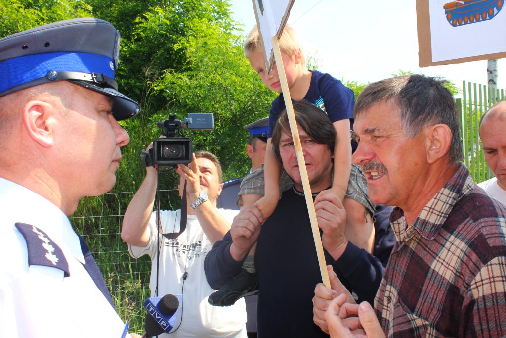 Stop strzelnicy w Dobrzejowie